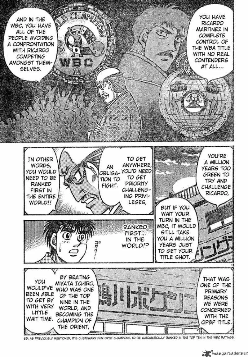 Hajime no Ippo Chapter 726 page 11