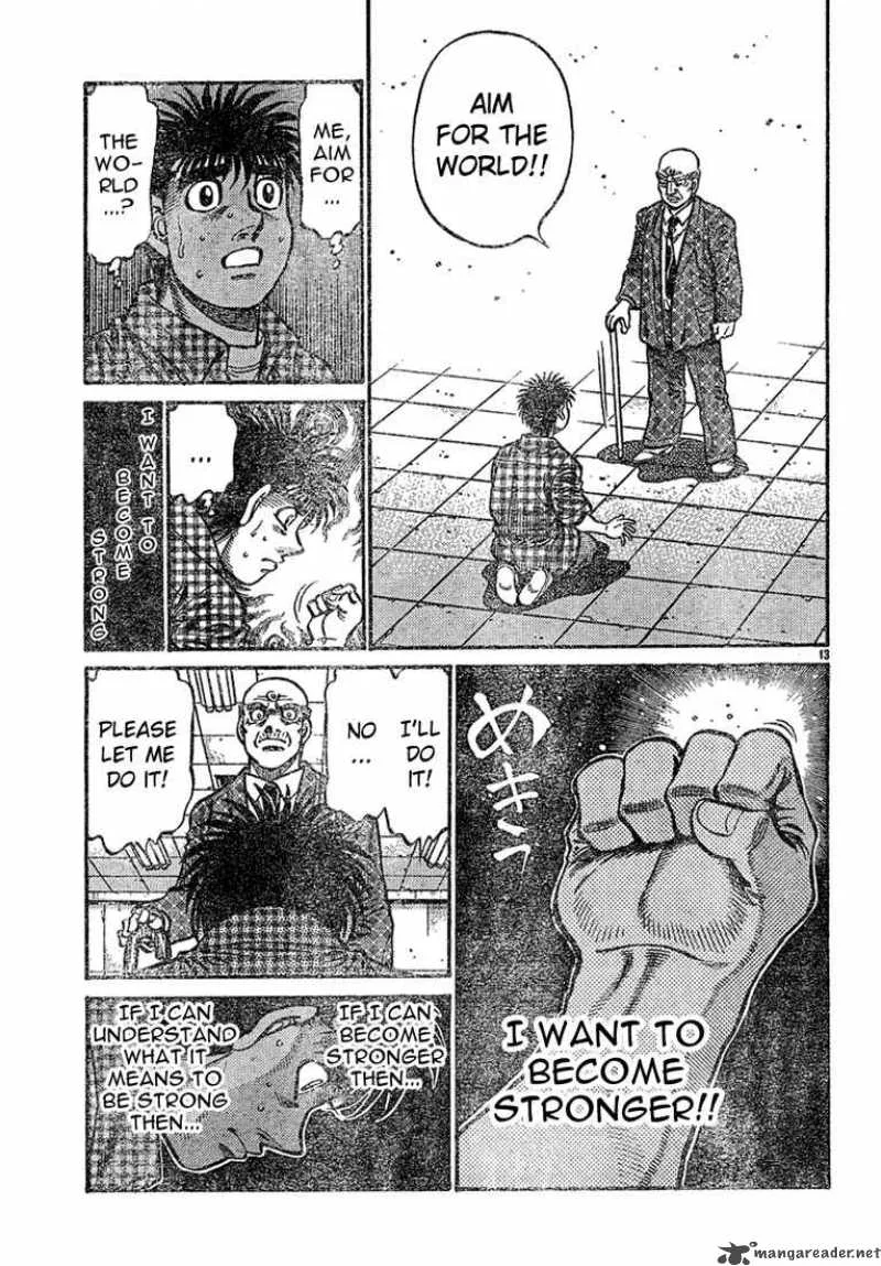 Hajime no Ippo Chapter 726 page 13