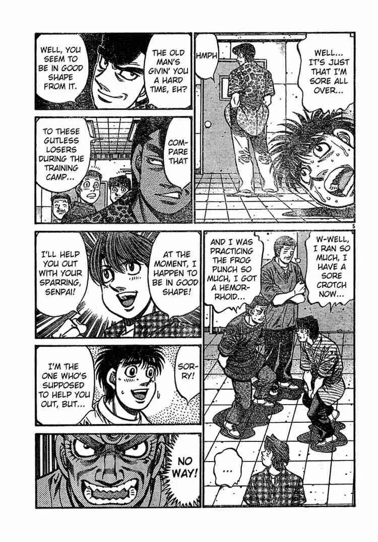 Hajime no Ippo Chapter 727 page 5