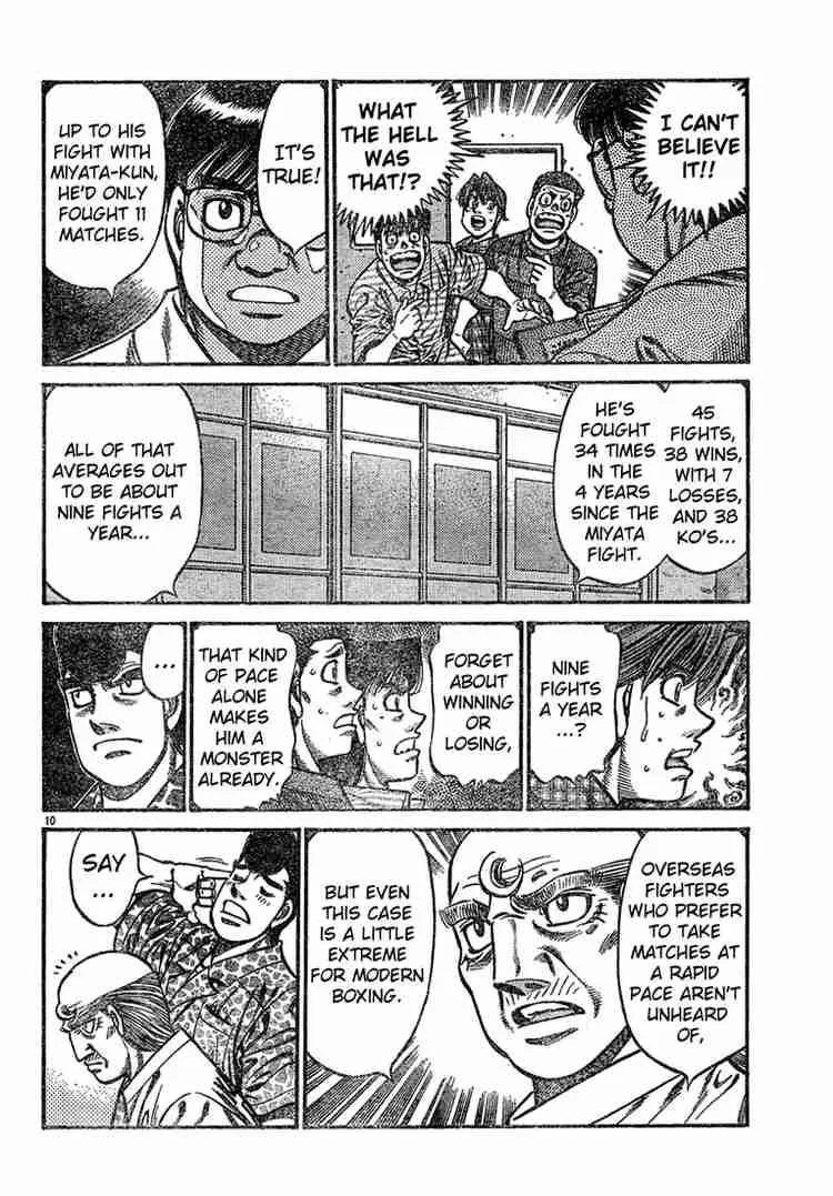 Hajime no Ippo Chapter 727 page 10