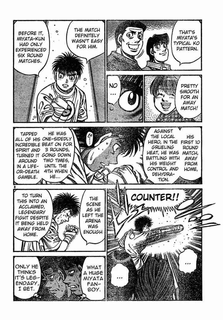 Hajime no Ippo Chapter 727 page 8