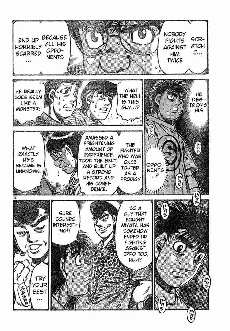 Hajime no Ippo Chapter 727 page 14
