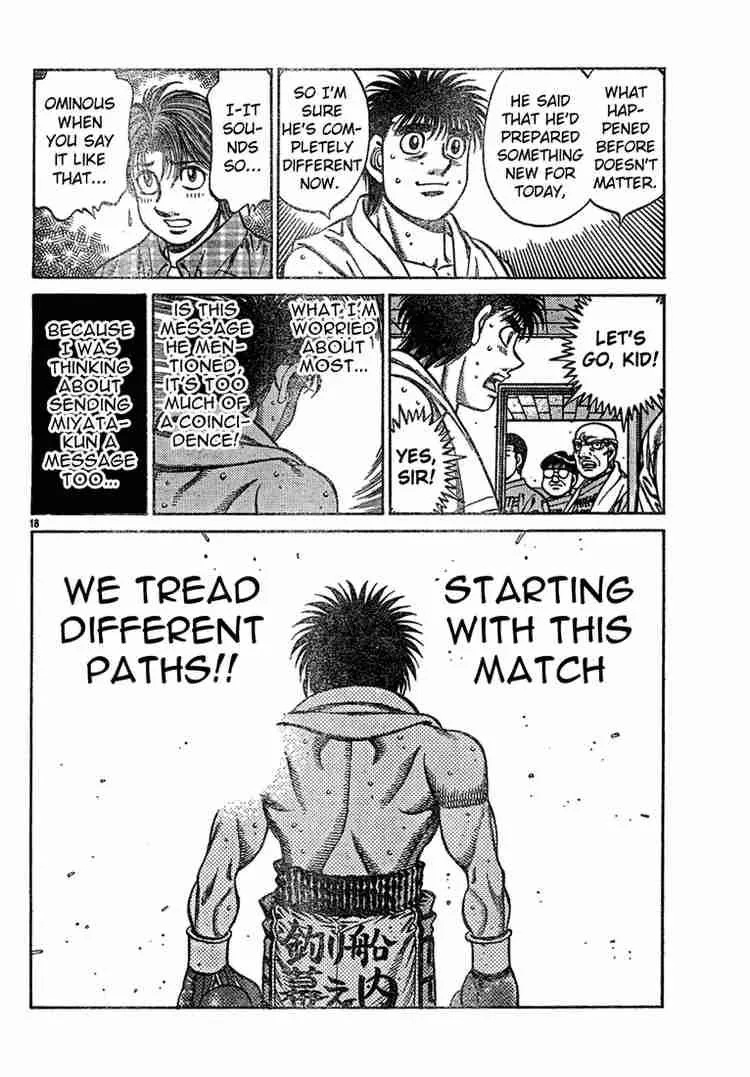 Hajime no Ippo Chapter 728 page 18