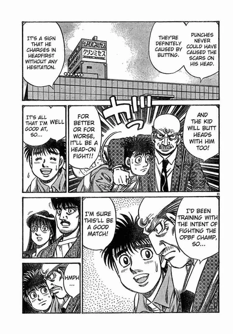 Hajime no Ippo Chapter 728 page 11