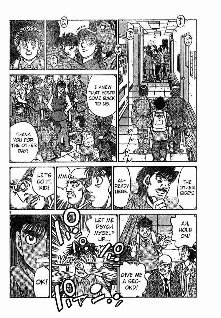 Hajime no Ippo Chapter 728 page 2