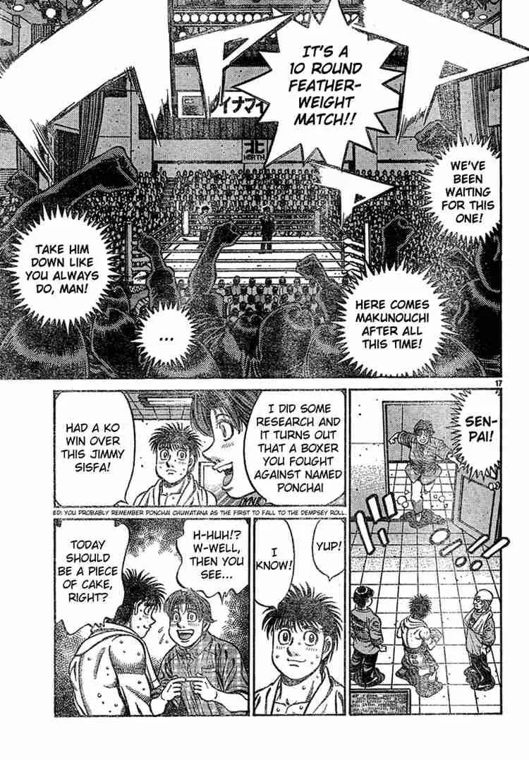 Hajime no Ippo Chapter 728 page 17