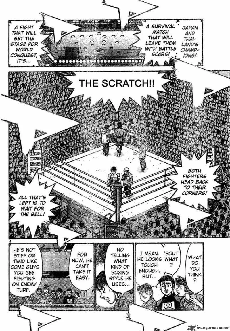 Hajime no Ippo Chapter 729 page 4