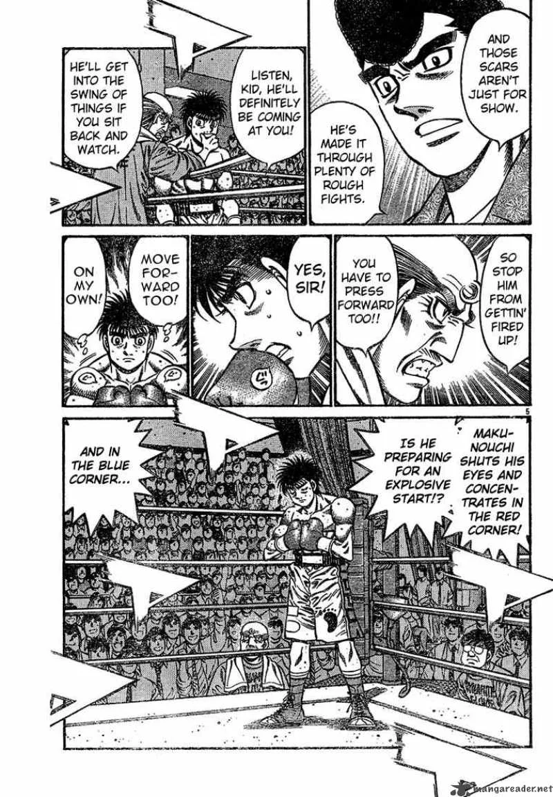 Hajime no Ippo Chapter 729 page 5