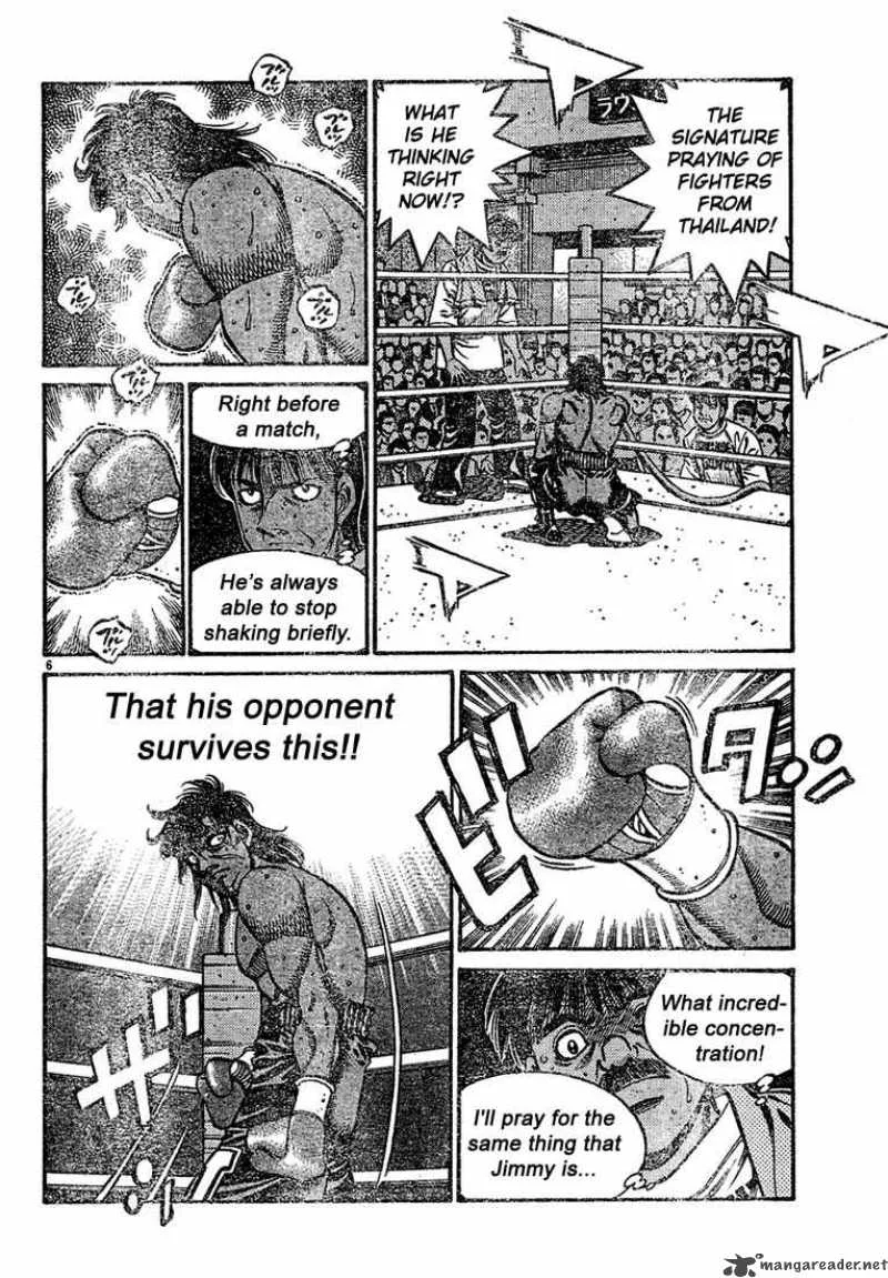 Hajime no Ippo Chapter 729 page 6