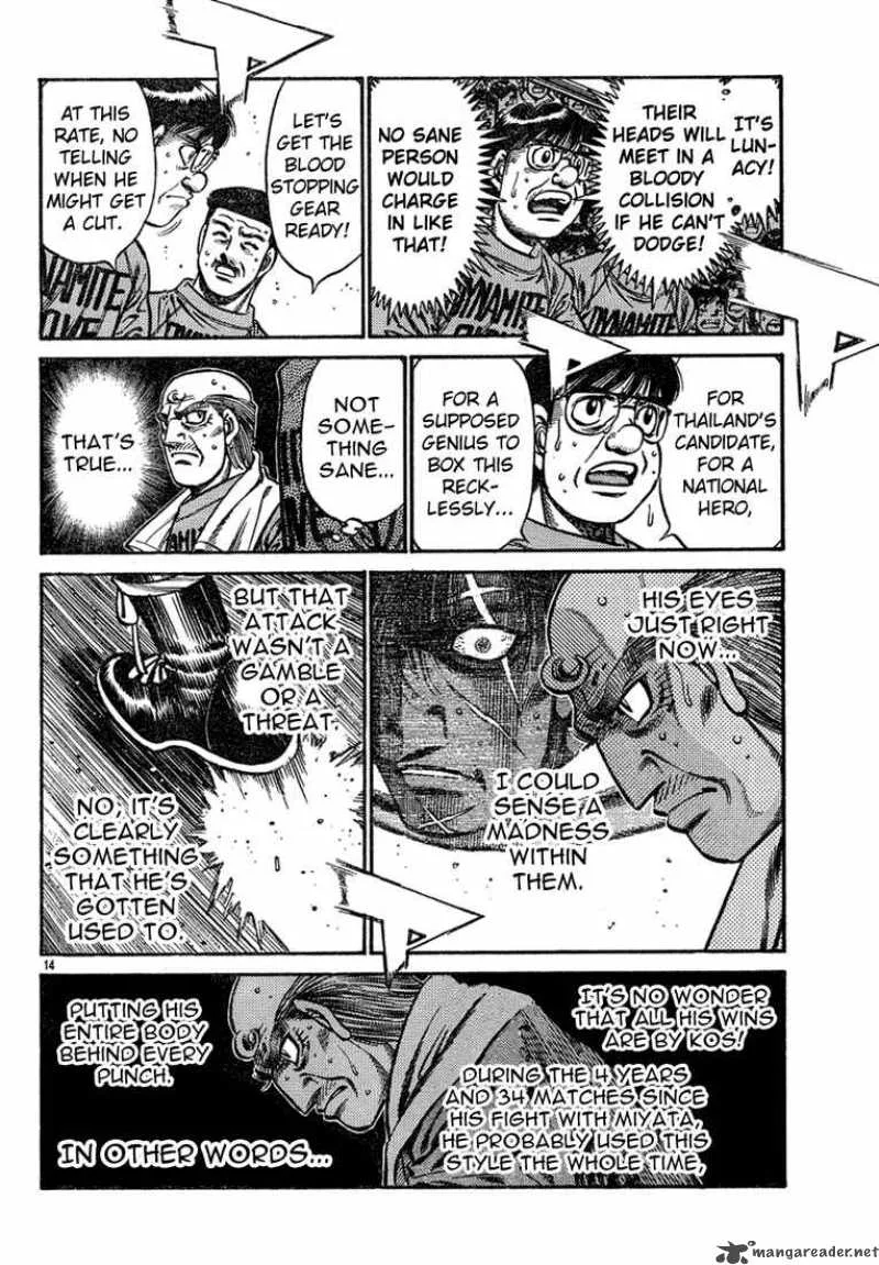 Hajime no Ippo Chapter 730 page 13