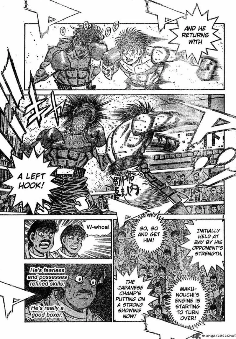 Hajime no Ippo Chapter 731 page 5
