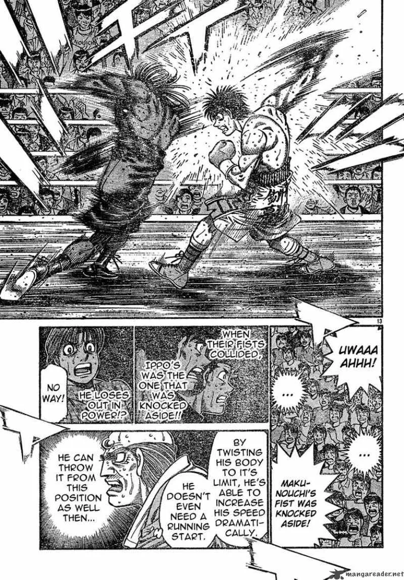 Hajime no Ippo Chapter 731 page 13