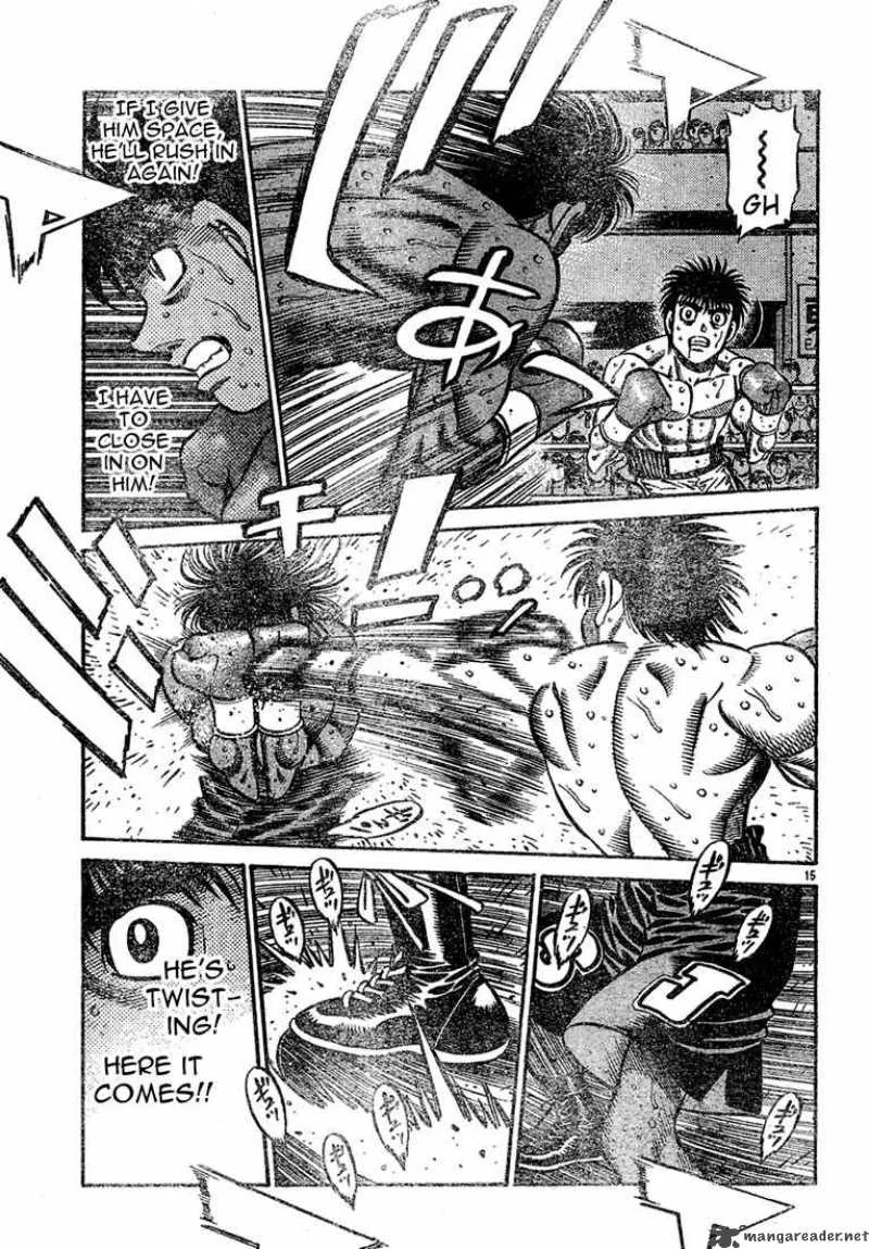 Hajime no Ippo Chapter 731 page 15