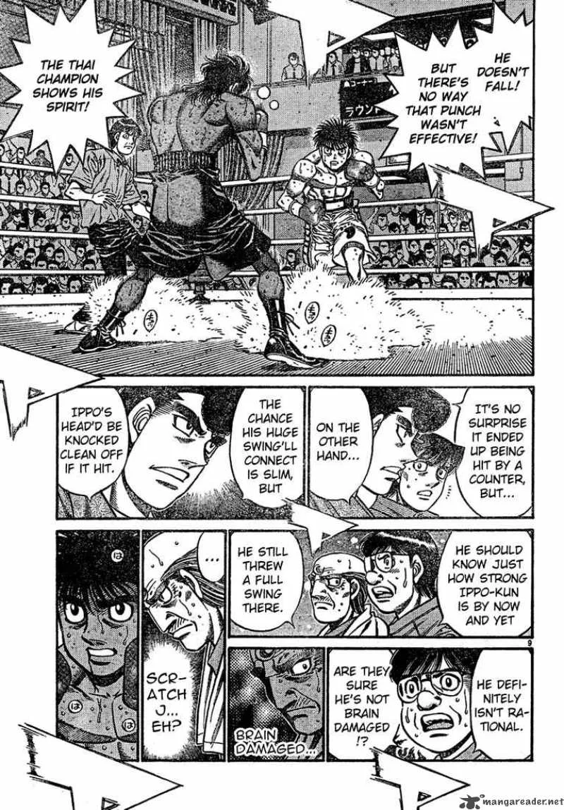 Hajime no Ippo Chapter 731 page 9