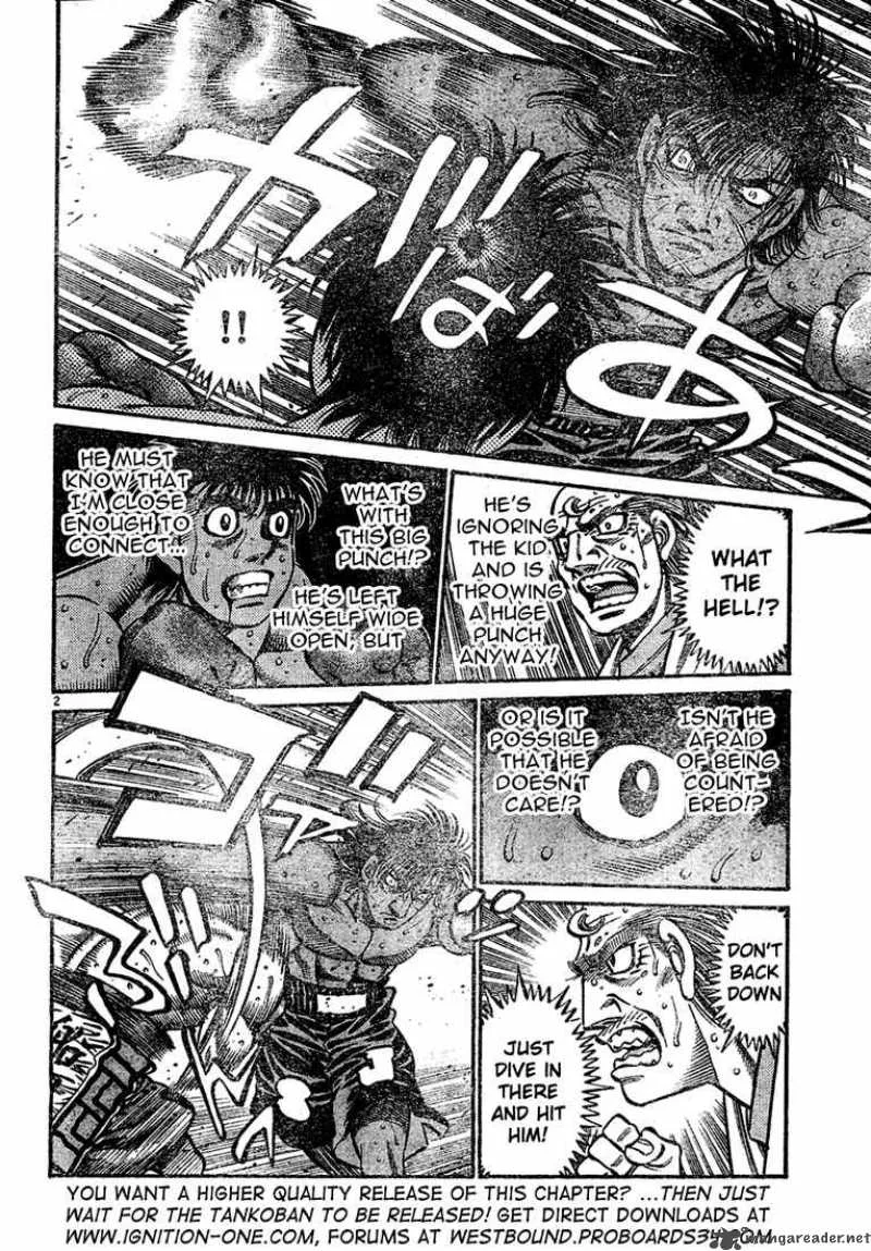 Hajime no Ippo Chapter 731 page 2