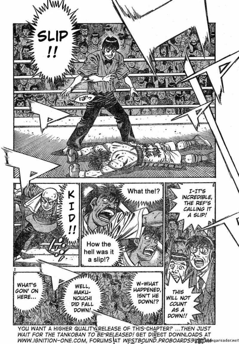 Hajime no Ippo Chapter 732 page 2