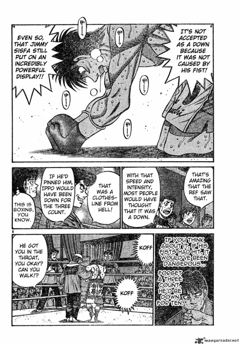 Hajime no Ippo Chapter 732 page 6
