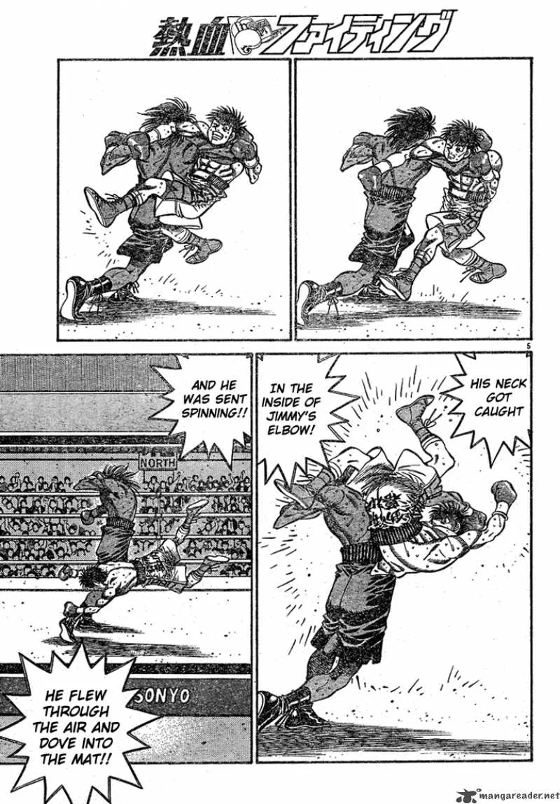 Hajime no Ippo Chapter 732 page 5