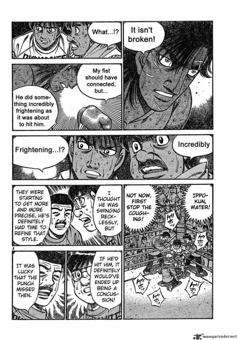 Hajime no Ippo Chapter 732 page 8