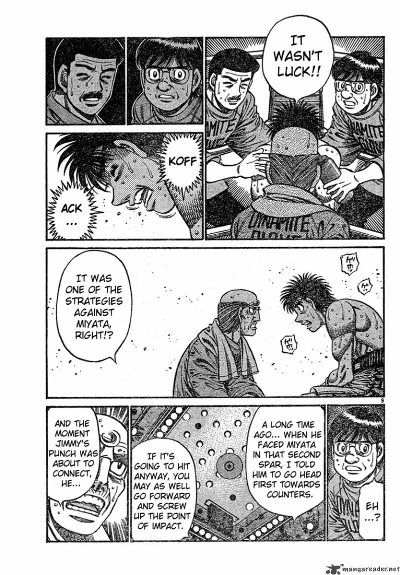 Hajime no Ippo Chapter 732 page 9