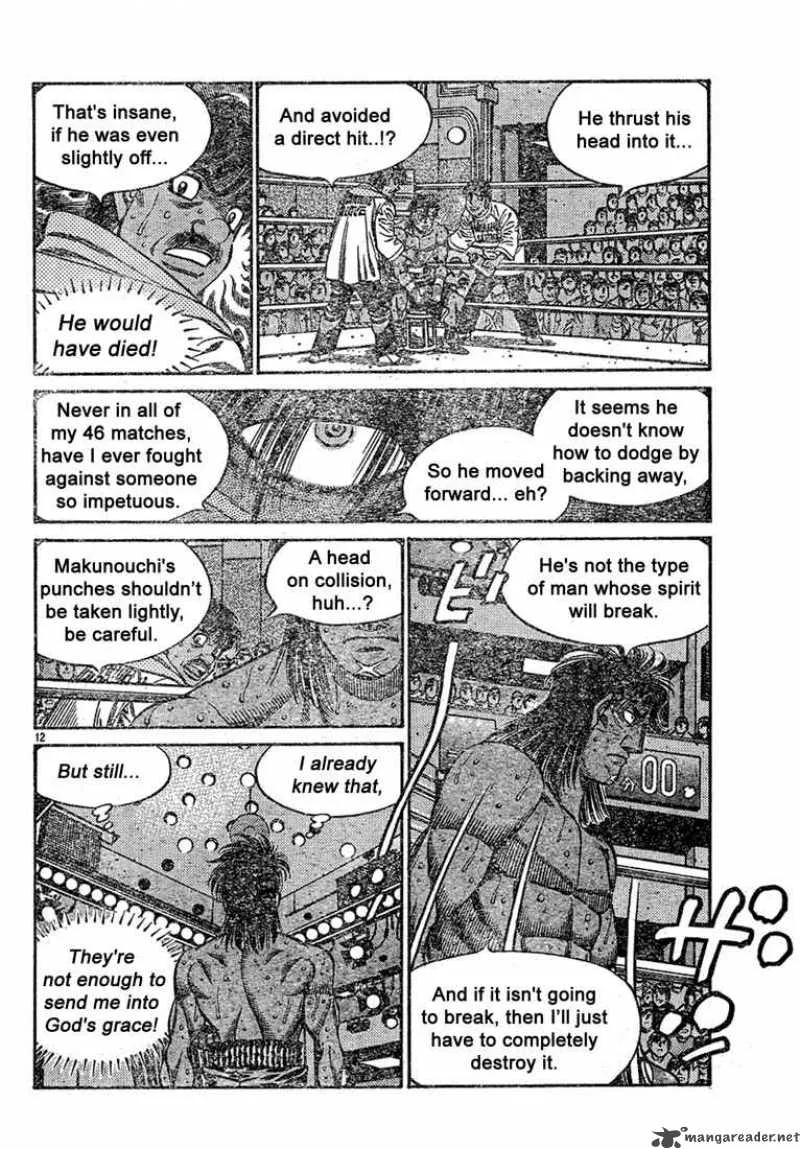 Hajime no Ippo Chapter 732 page 12