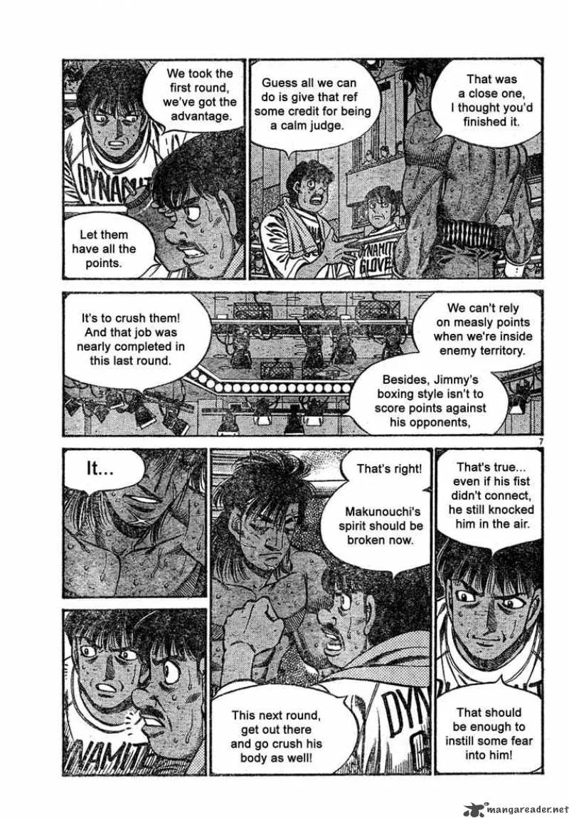 Hajime no Ippo Chapter 732 page 7