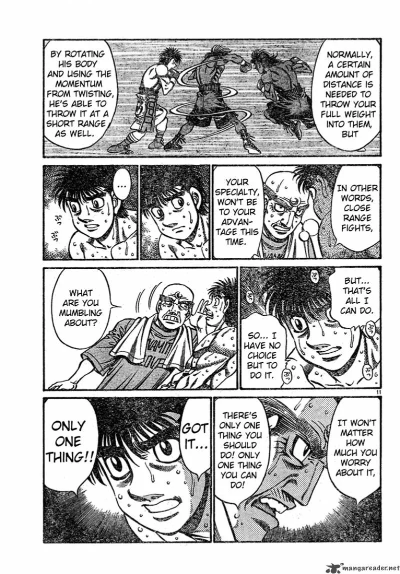 Hajime no Ippo Chapter 732 page 11