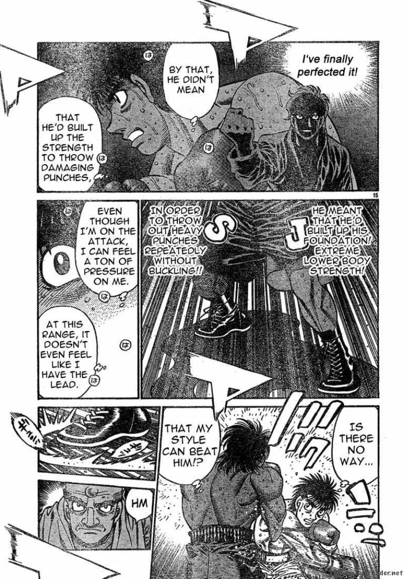 Hajime no Ippo Chapter 733 page 15