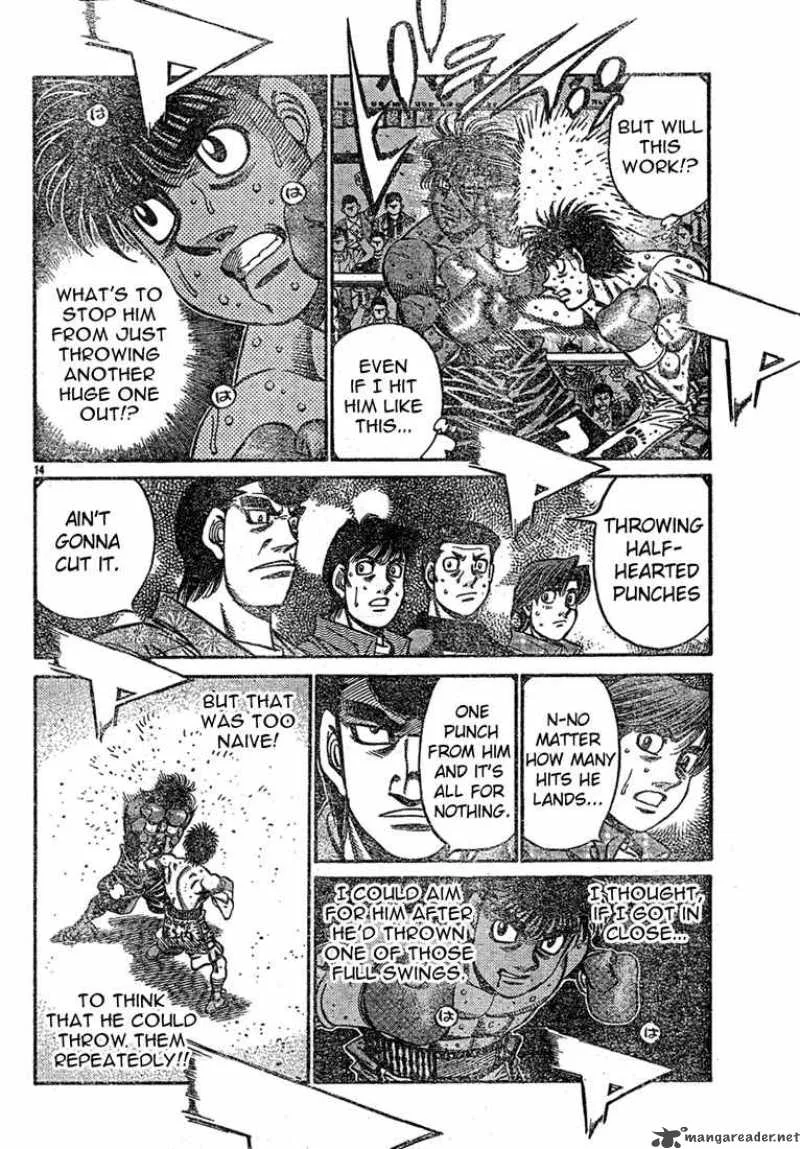 Hajime no Ippo Chapter 733 page 14