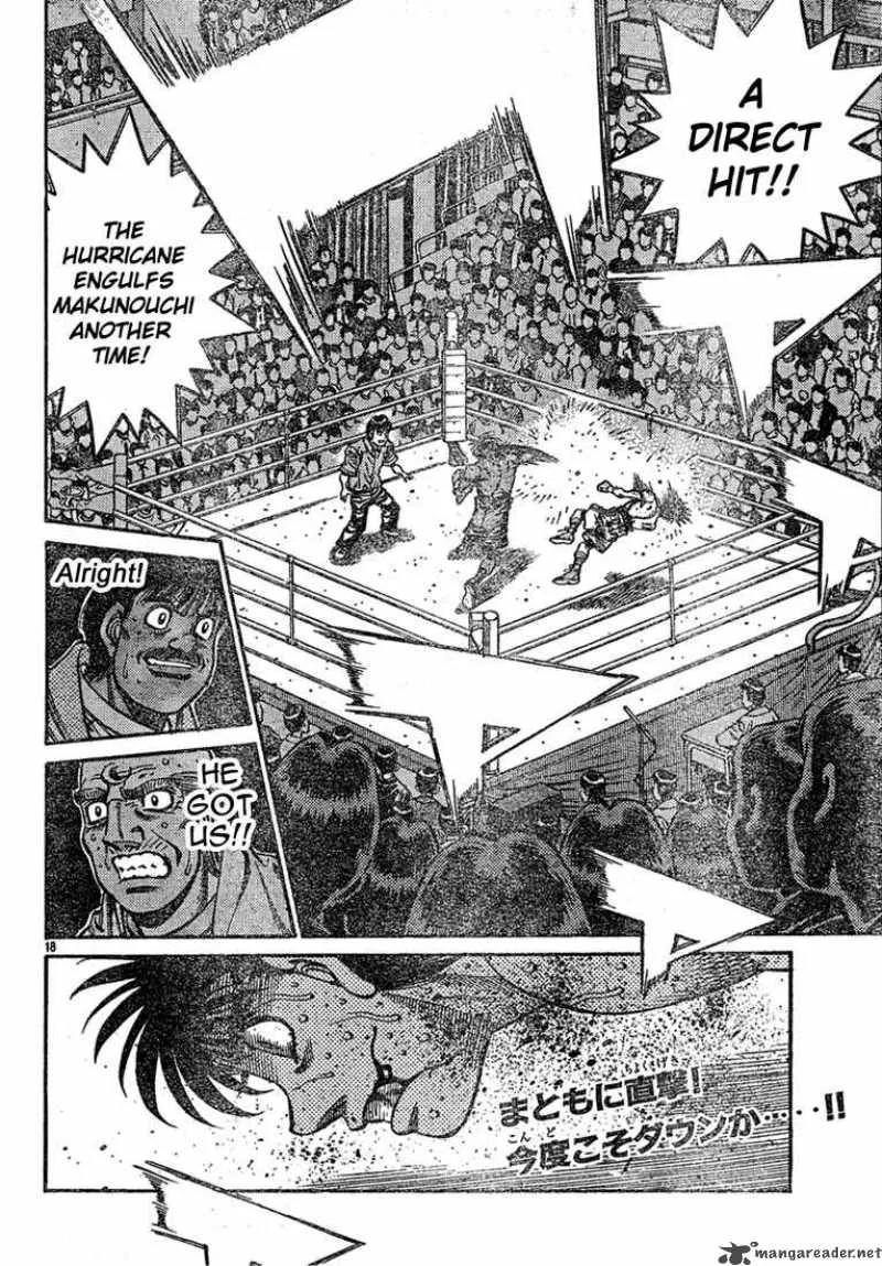 Hajime no Ippo Chapter 733 page 18