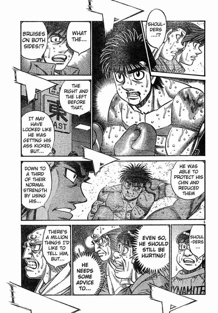 Hajime no Ippo Chapter 734 page 5