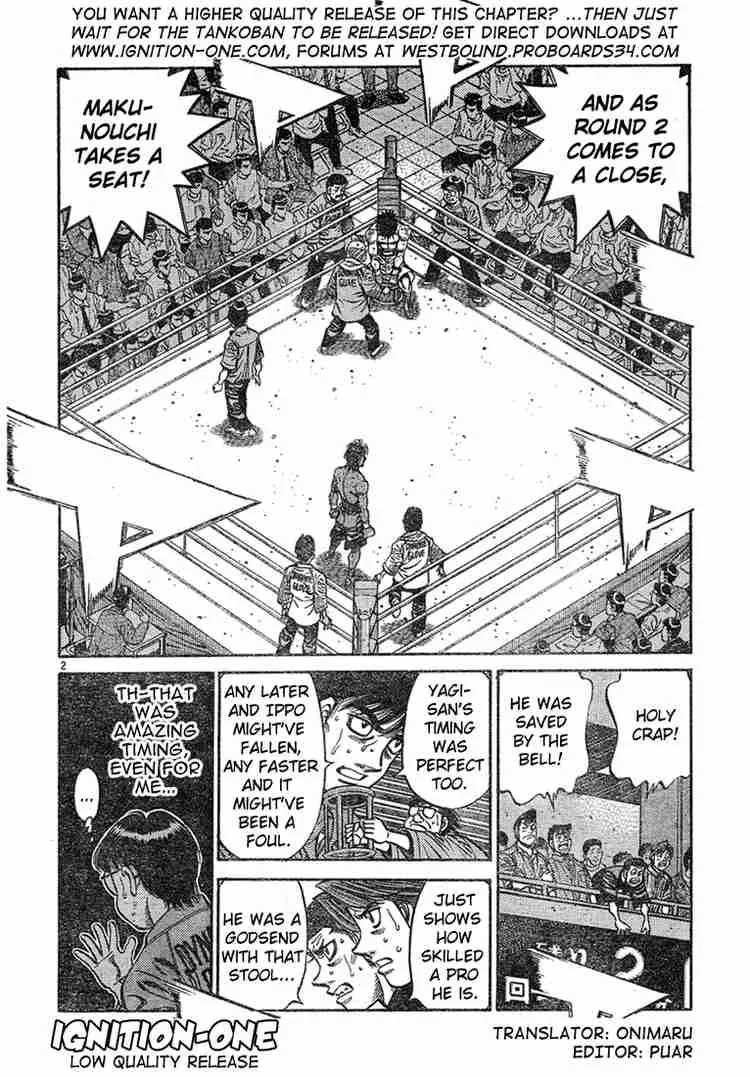 Hajime no Ippo Chapter 735 page 2