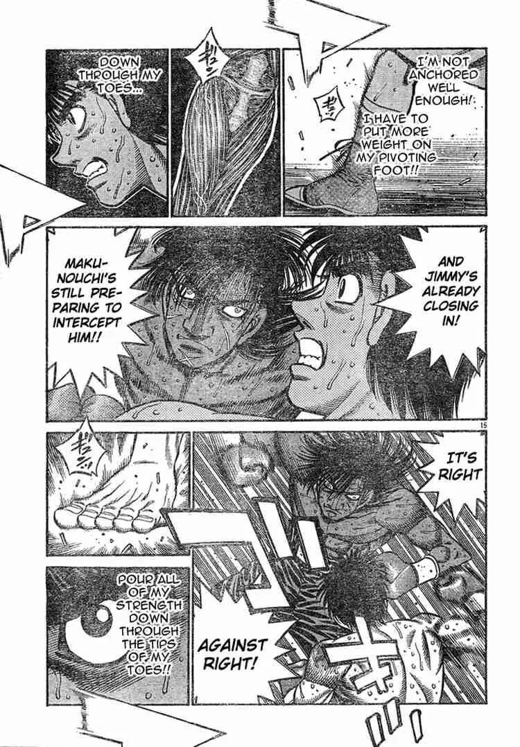 Hajime no Ippo Chapter 735 page 14