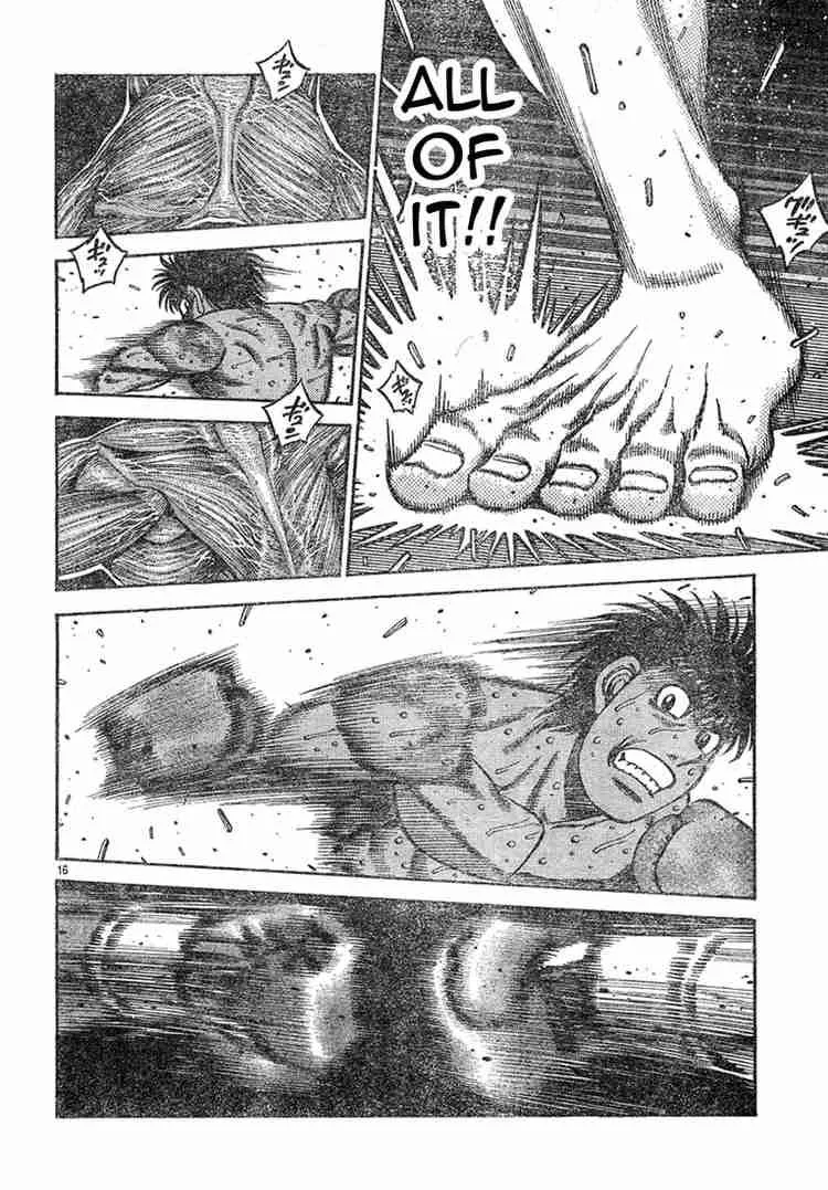 Hajime no Ippo Chapter 735 page 15