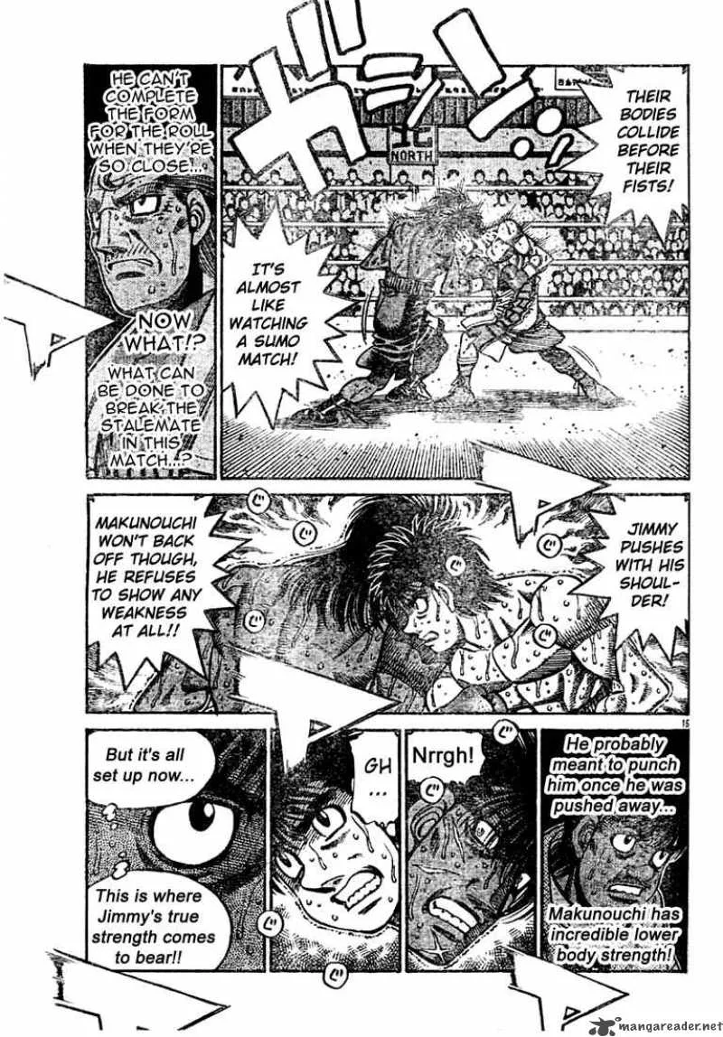 Hajime no Ippo Chapter 736 page 15