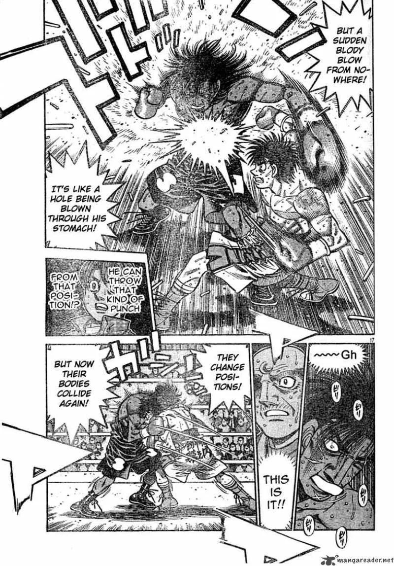 Hajime no Ippo Chapter 736 page 17
