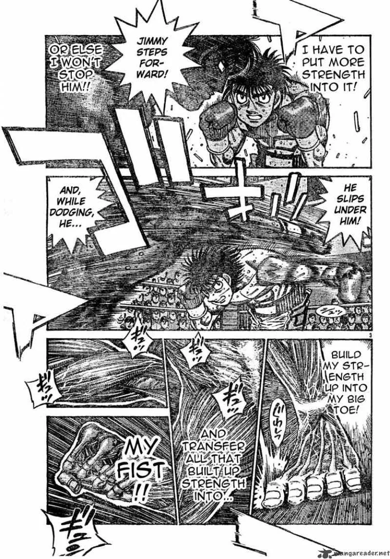 Hajime no Ippo Chapter 736 page 3