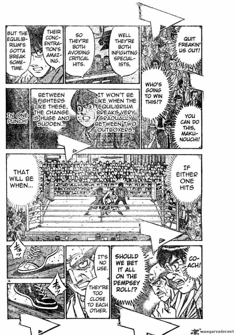 Hajime no Ippo Chapter 736 page 14