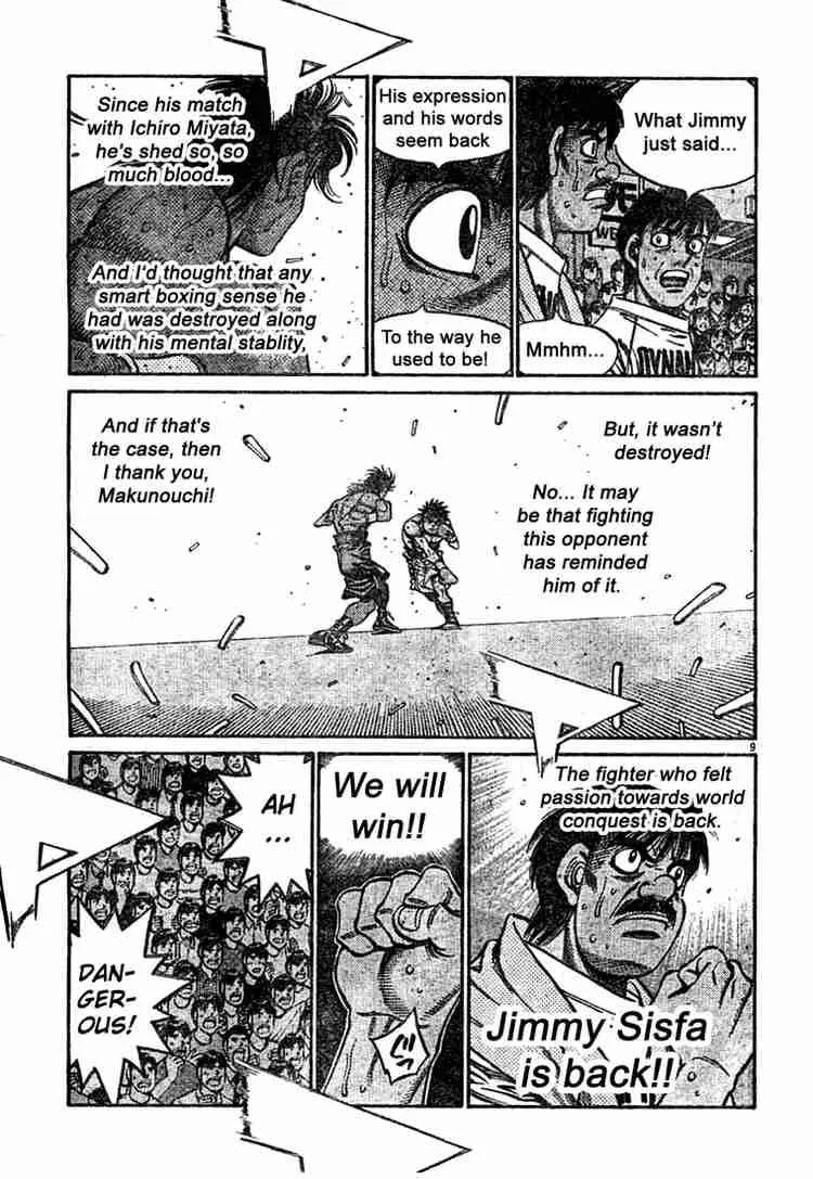 Hajime no Ippo Chapter 737 page 9