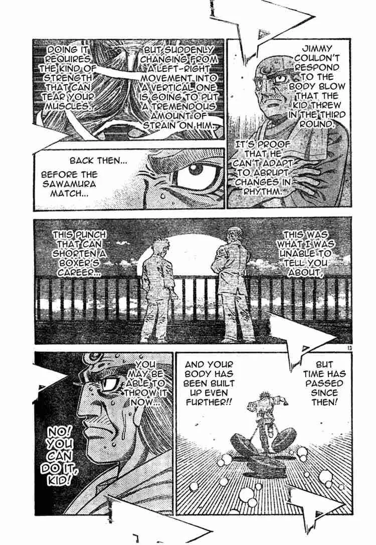 Hajime no Ippo Chapter 737 page 13