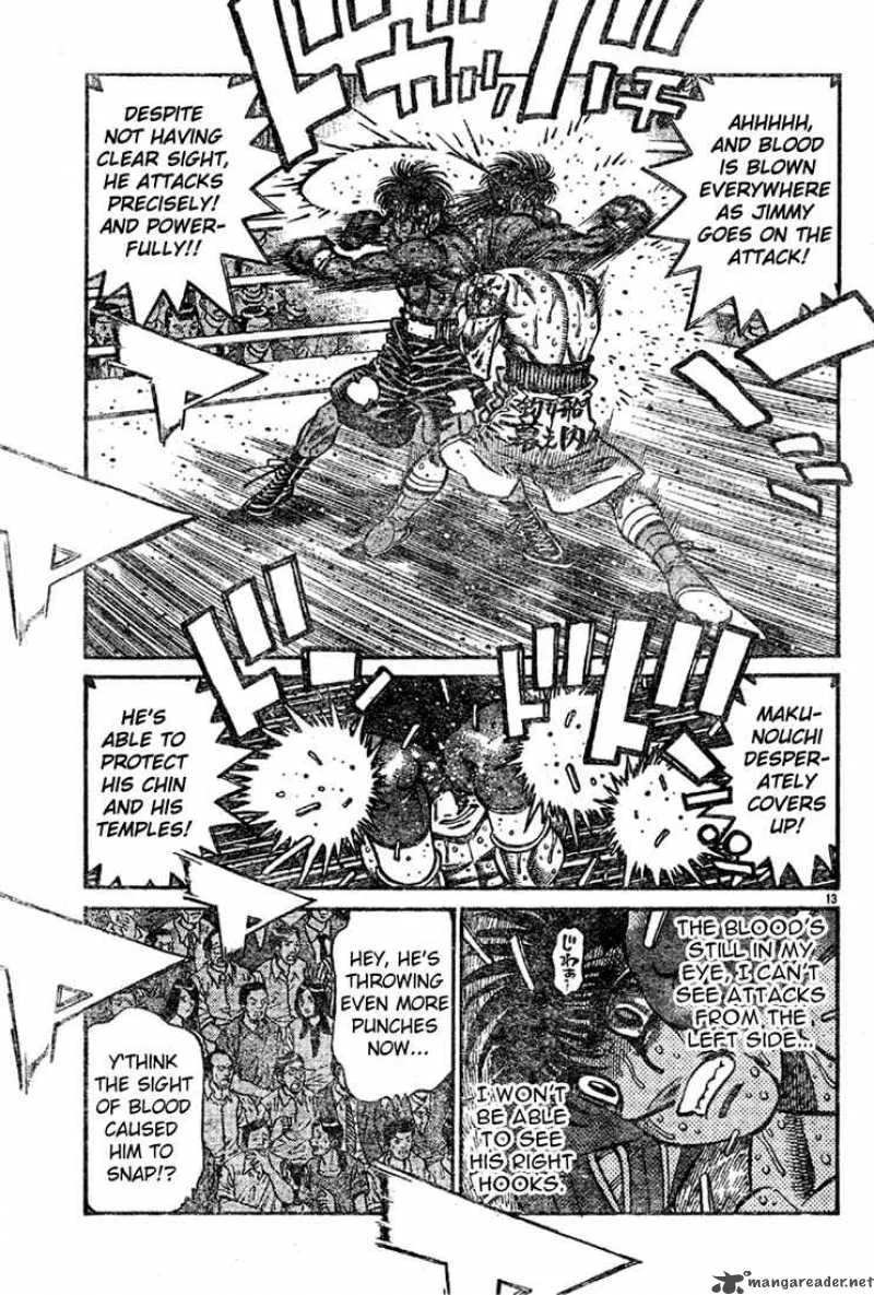 Hajime no Ippo Chapter 738 page 13