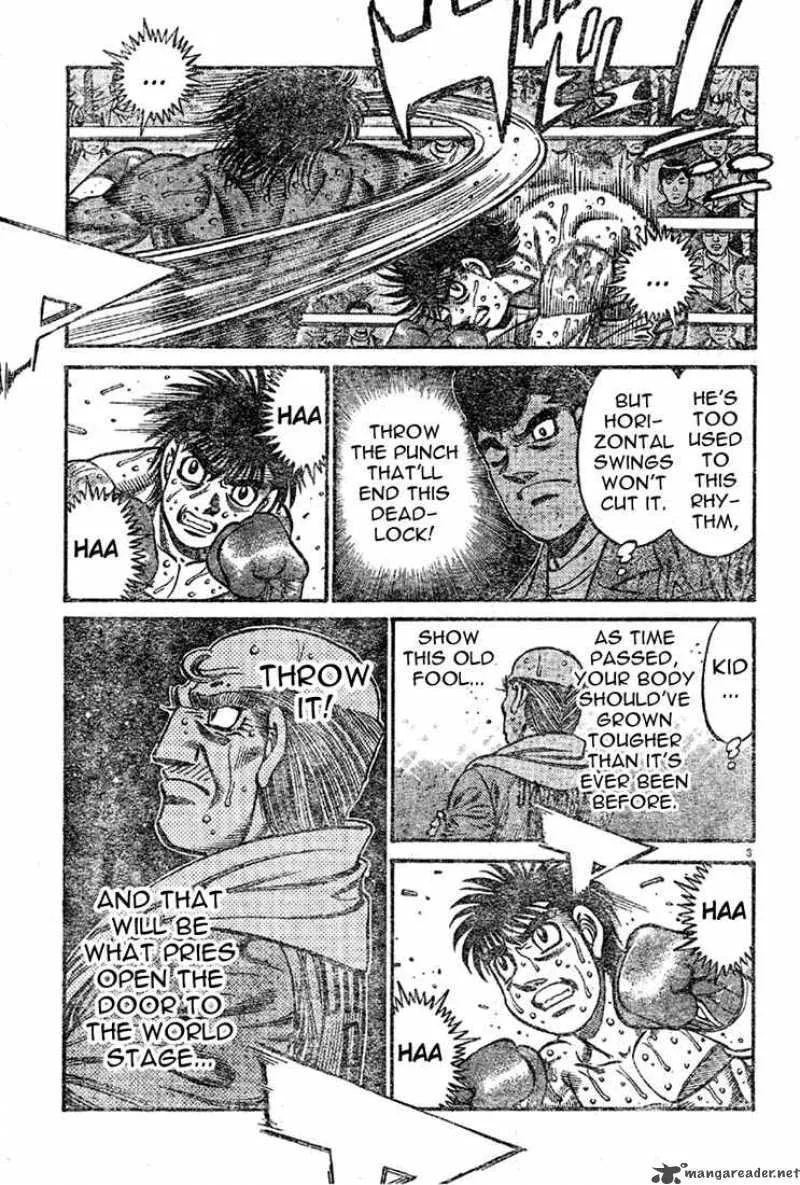 Hajime no Ippo Chapter 738 page 3