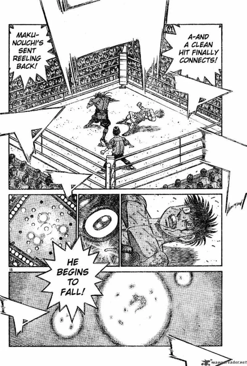 Hajime no Ippo Chapter 738 page 18