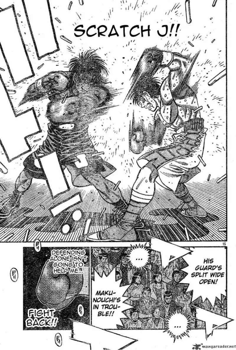 Hajime no Ippo Chapter 738 page 15