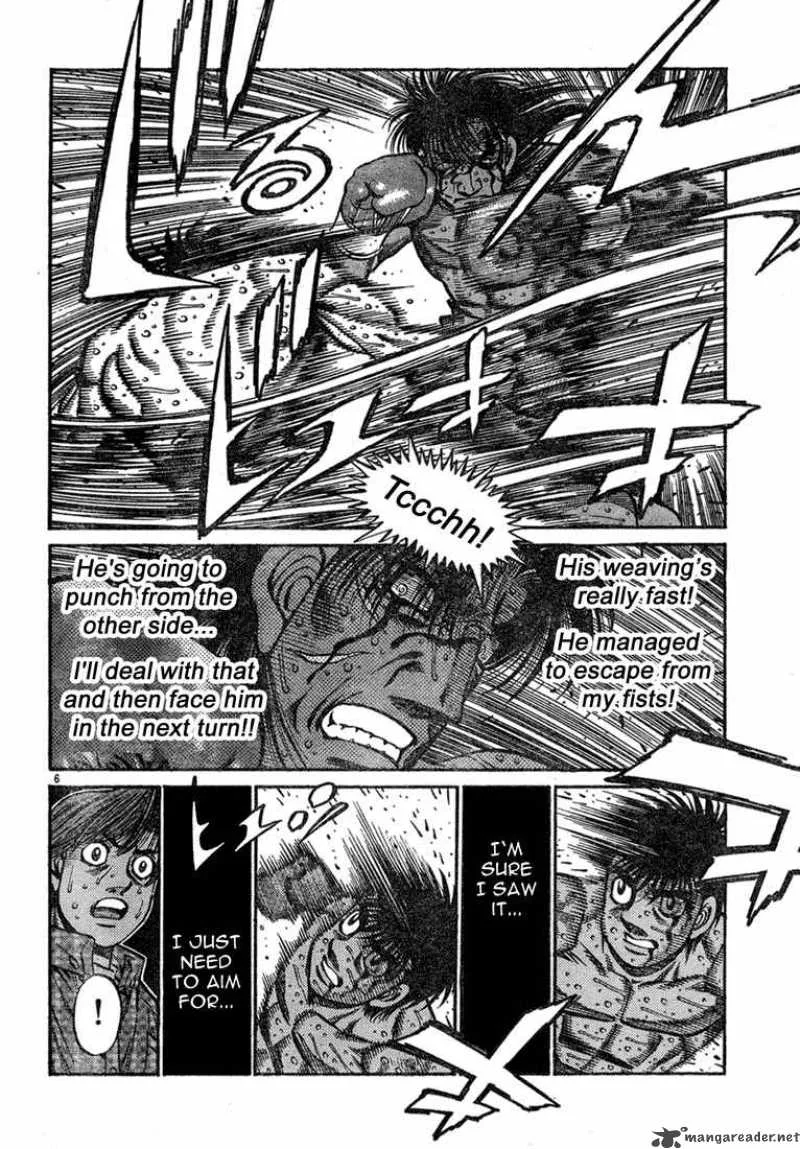 Hajime no Ippo Chapter 739 page 6