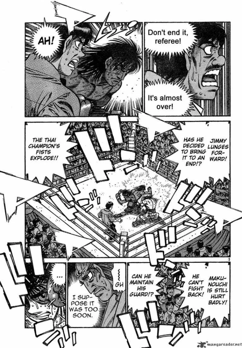 Hajime no Ippo Chapter 739 page 3