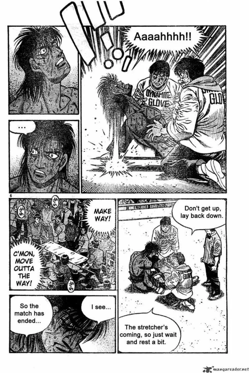 Hajime no Ippo Chapter 740 page 5