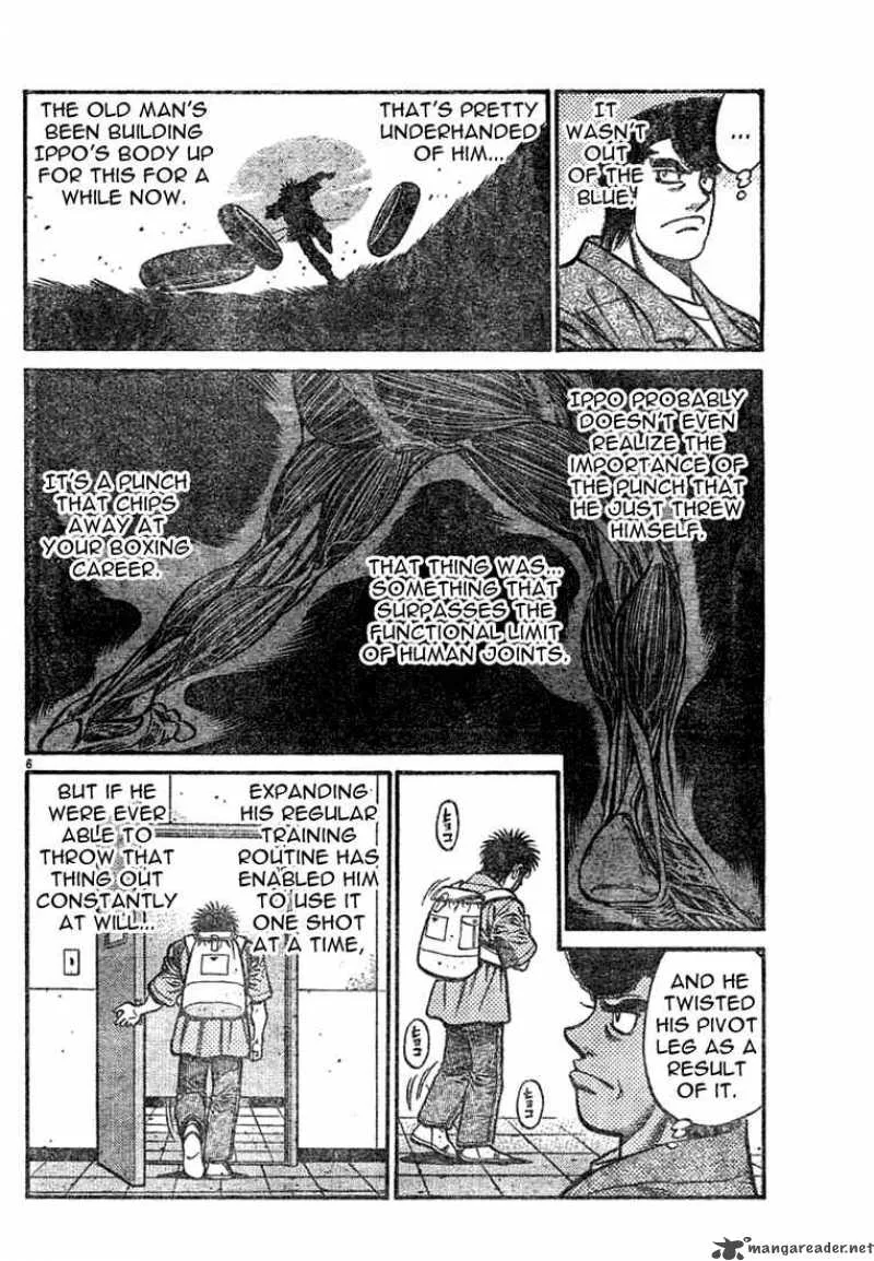 Hajime no Ippo Chapter 741 page 6
