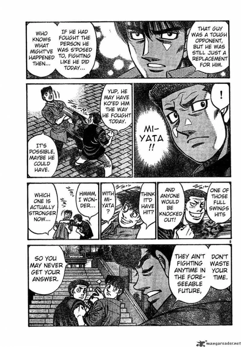 Hajime no Ippo Chapter 741 page 9
