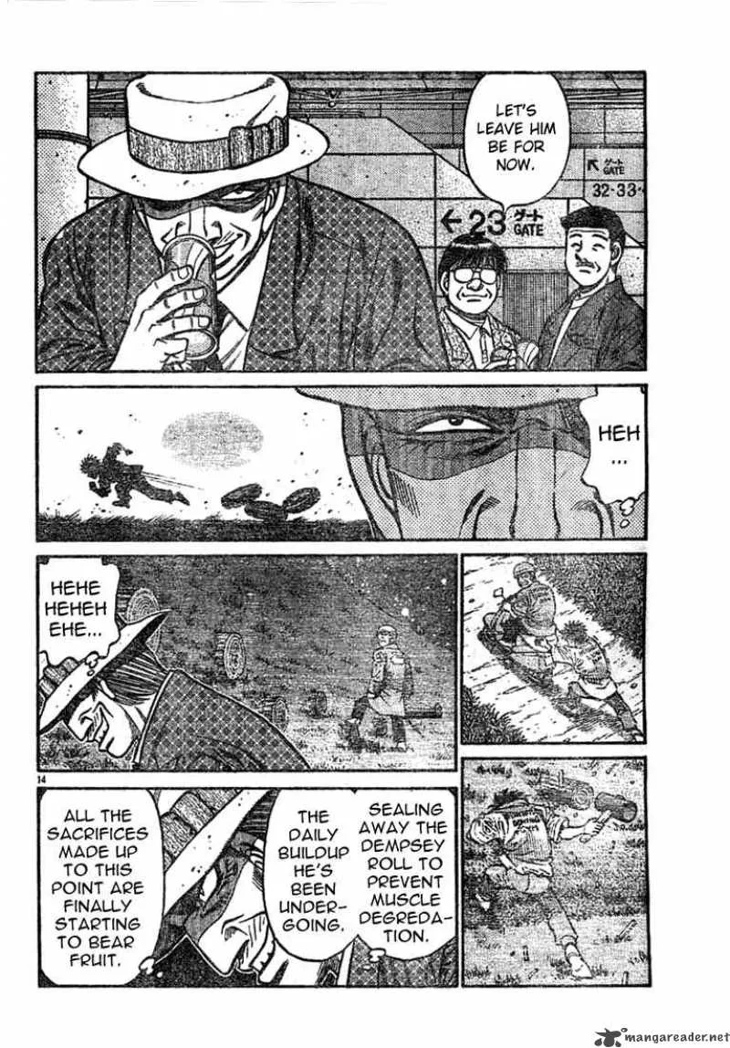 Hajime no Ippo Chapter 741 page 14